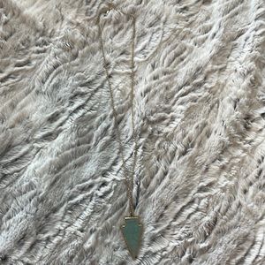Necklace with arrow head pendant